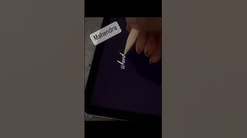 mahendra signature#signature #viral