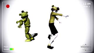 [MMDXFNAF1]  Golden Freddy MODEL TEST || Part Of Me ||