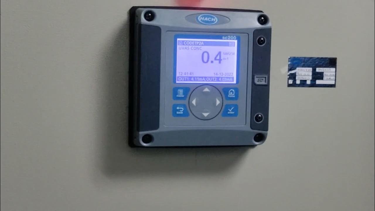 EP8. HACH SC200 Calibration & Cleaning YouTube