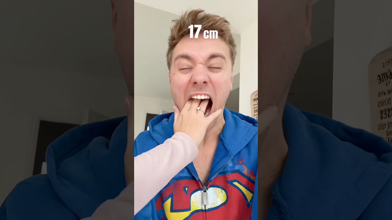 Who has the bigger mouth prank #couple #prank