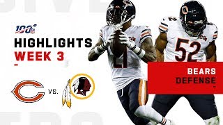The Monsters of the Midway are Back w/ 5 Turnovers & 4 Sacks! | NFL 2019 Highlights