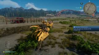 Final Fantasy Xv - Chocobo Riding - Amazing Scenery - Ps4 Pro