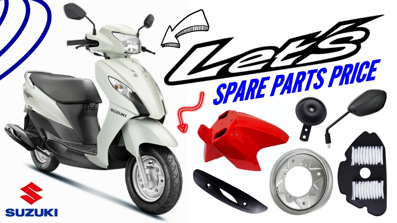Suzuki Lets Spare Parts Price 2025 🤍🔥 ~ +91 98932 35053 🚚🇮🇳 | Home Delivery Online Shopping