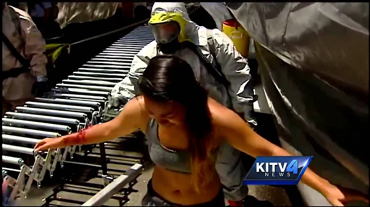 Emergency responders train in mass casualty exercise