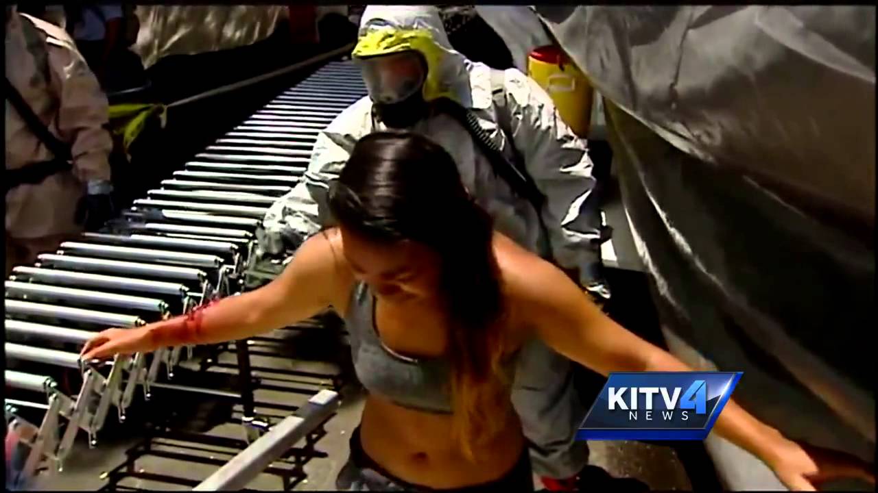 Emergency responders train in mass casualty exercise