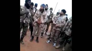 الاخوة السلفية بالجيش الليبي واستعدادهم للمعركة  داعش