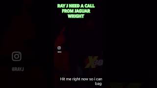 RAY J SAYS HE NEED JAGUAR WRIGHT TO CALL HIM NOW! #jaguarwright #piersmorgan