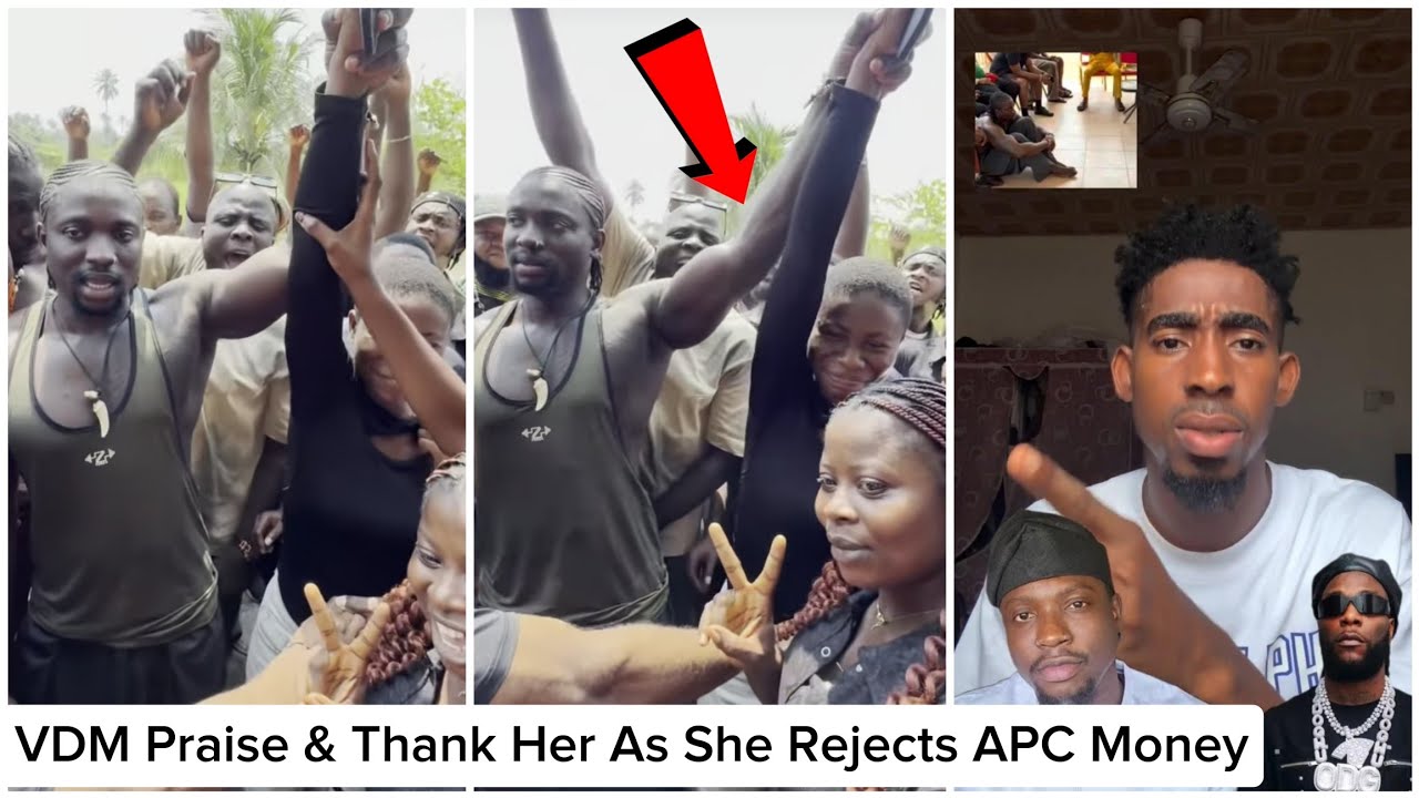 Verydarkman praise Ogadinma  as She Rejects 2.5million & Ratels Reacts 