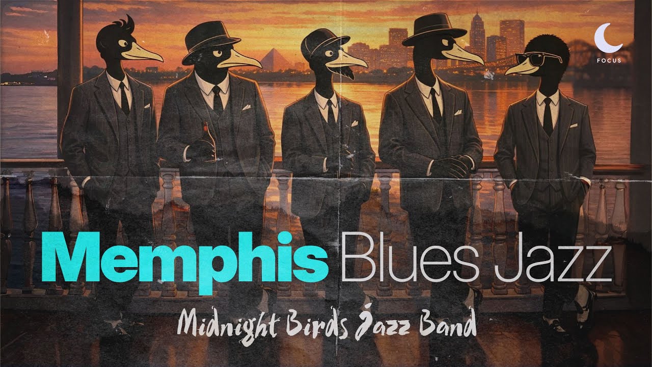 Deep Focus – #7 Memphis Blues Jazz | Midnight Birds Jazz Band