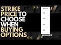 STRIKE PRICE TO CHOOSE WHEN BUYING OPTIONS (2021) | ROBINHOOD INVESTING