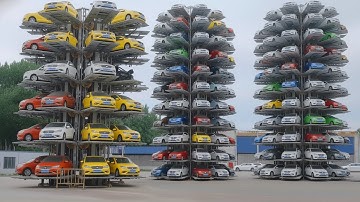 Bãi Đỗ Xe Hơi Hiện Đại của Trung Quốc khiến thế giới phải nể phục