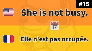 🇫🇷 Daily French for Beginners: Pick Up One Phrase Each Day!  "She is not" #15