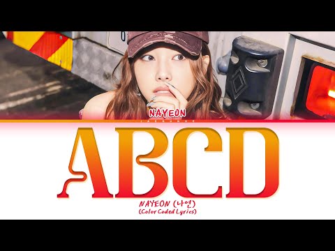 NAYEON (나연) "ABCD" Lyrics (Color Coded Lyrics)