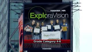 2016 ExploraVision Winners Featured on Toshiba Vision in Times Square
