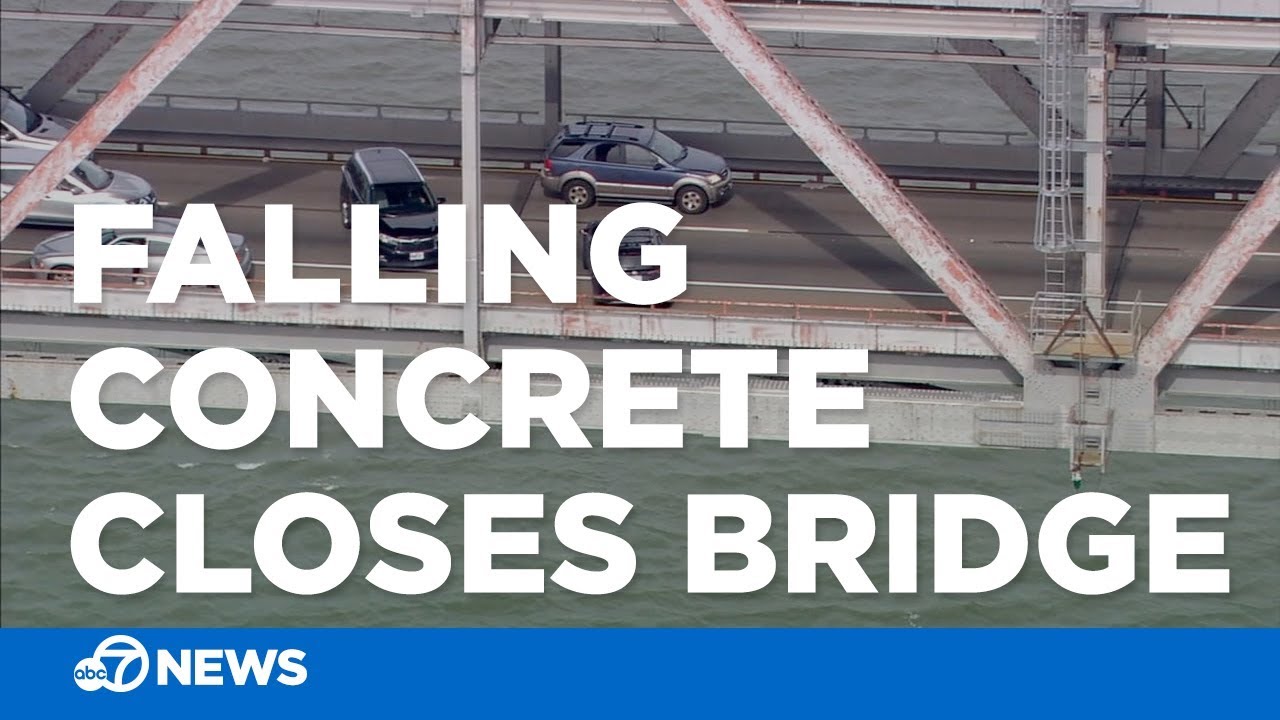 Falling concrete forces closure of Richmond-San Rafael Bridge