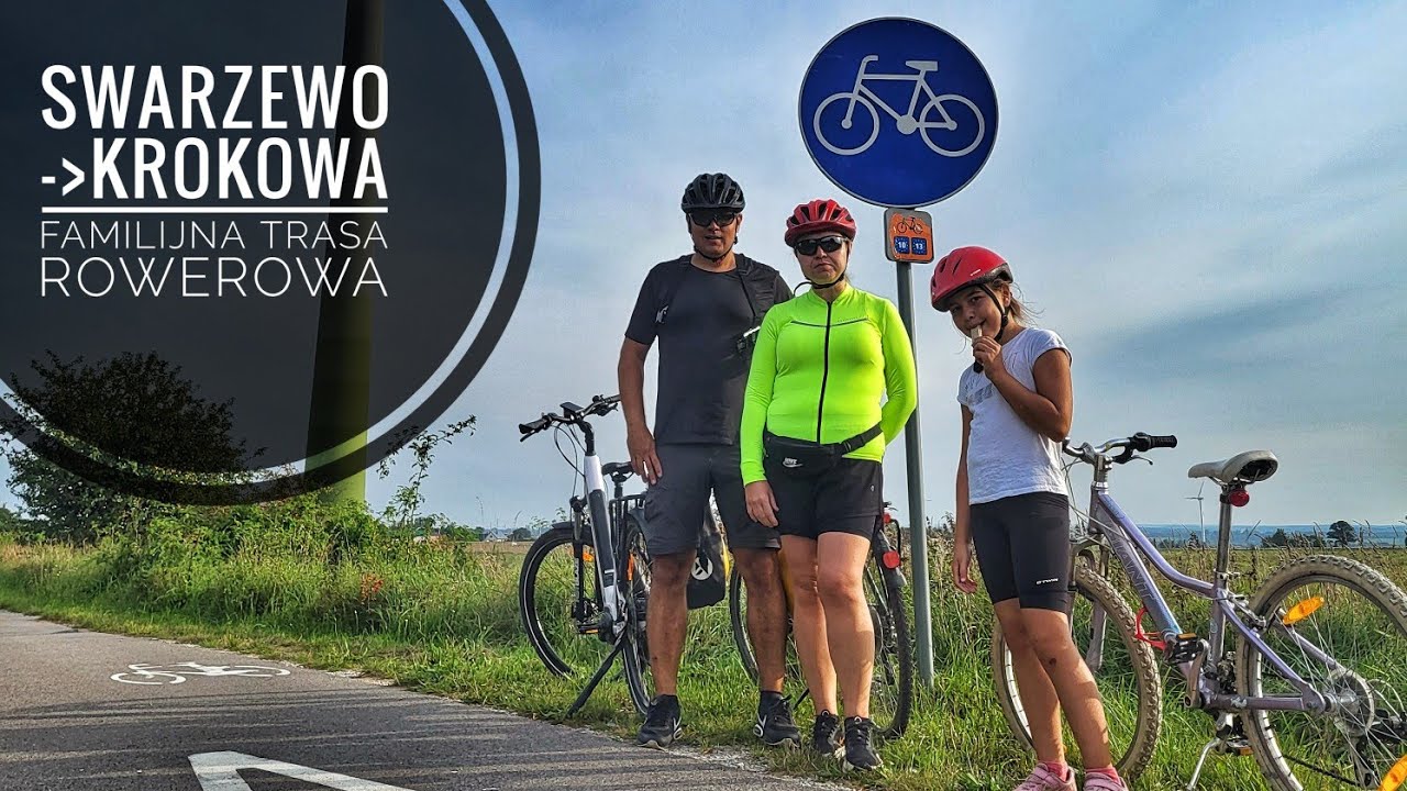 Rodzinna trasa rowerowa - Swarzewo - Krokowa. Nuda czy ok? Muzeum Pancerne w Kłaninie. EuroVelo10