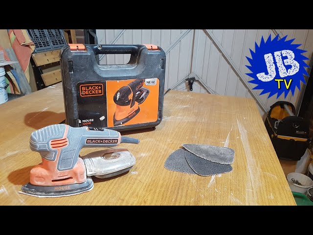 Product Review: Black & Decker Cordless Mouse® Detail Sander - Scroll Saw  Woodworking & Crafts