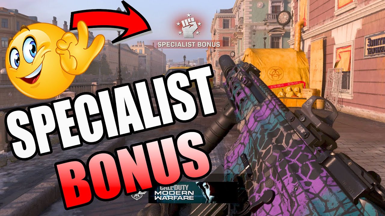 Specialist Bonus in COD Modern Warfare | New Youtube Age Restricted Policy