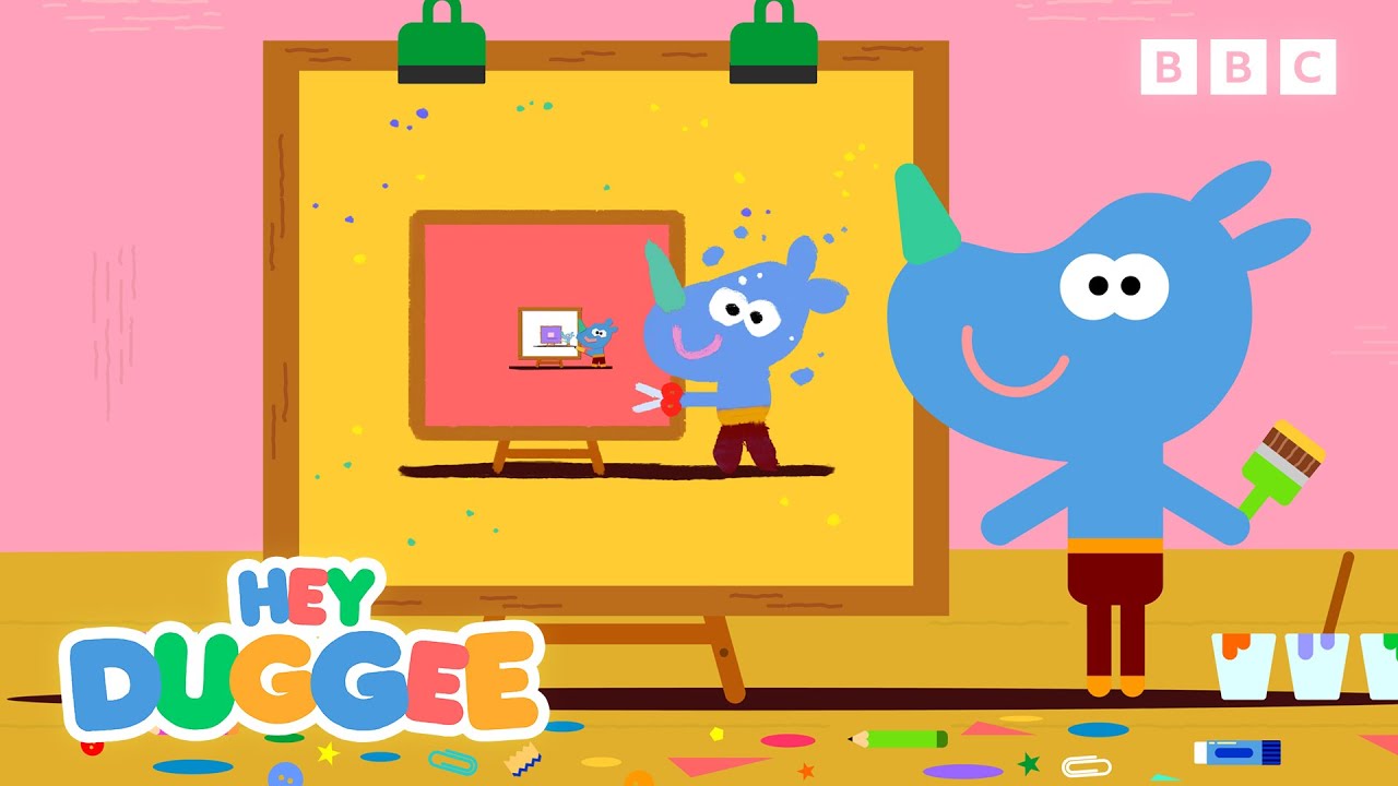 Arts and Crafts with the Squirrels | Duggee's MESSIEST Moments 😱 | Hey Duggee