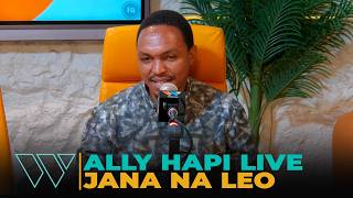 🔴#LIVE: ALLY HAPI YUKO LIVE MUDA HUU NDANI YA JANA NA LEO YA WASAFI FM 18/08/2026.