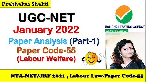 UGC-NET January 2022  Paper Analysis (Paper Code-55) Part-1