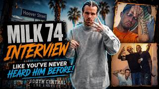 MILK74 Interview - Joining 74 HOOVER, BANGlN In LA County Jail & PlMPlN On FIG