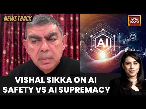 'AI Ending Humanity Is All Nonsense': Dr. Vishal Sikka to India Today | Anthropic | Newstrack