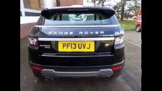 Used Range Rover Evoque 2.2 SD4 Prestige at Sturgess Group PF13UVJ