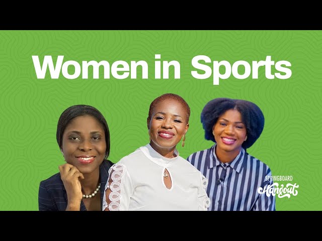 Springboard Hangout: Women in Sports, Thursday, 23rd March 2023