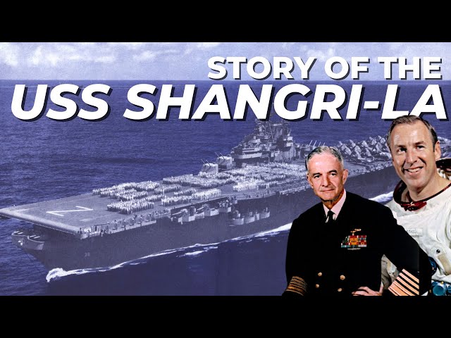 USS Shangr-La (CVA-38) - Essex class Arcraft Carrer [SCB-27C/125