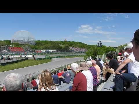 View from Grandstand 46 at the Canadian Grand Prix