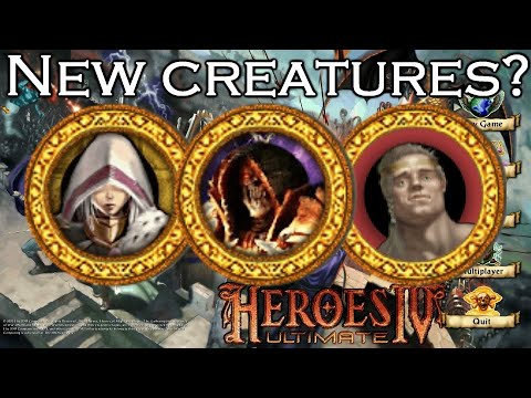New Heroes of might and magic 4 monsters?