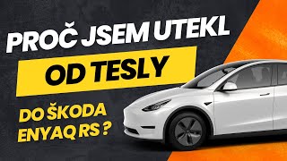 Proč jsem utekl od Tesly do Škoda Enyaq RS? Udělal jsem chybu nebo ne?!