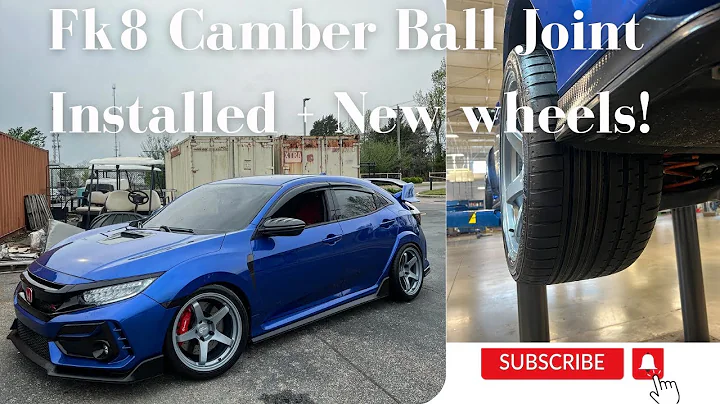 FK8 Type R Front Camber Ball Joints And New Shoes!