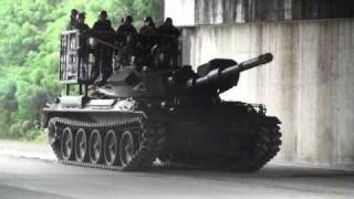 戦車に乗ったんじゃぁ 20091025 06 74式戦車 試乗＆カレー