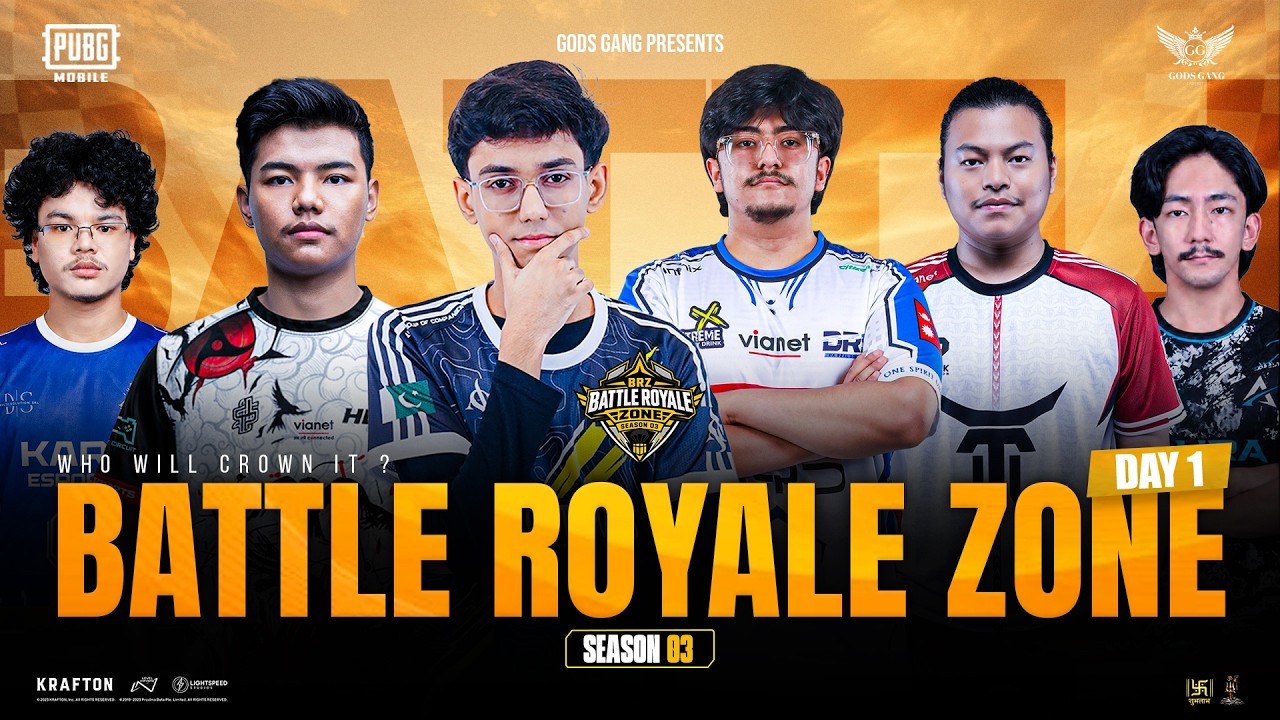 [ URDU ] BATTLE ROYALE ZONE S3 | FINAL DAY 1 | FT - #asi8 #drs #hlx #t2k #tgb #karo