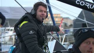 Les imoca quittent les pontons