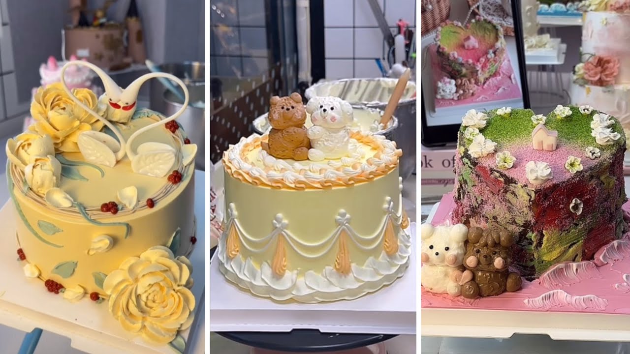 5 Amazing Cake Designs #Cake Decorating Ideas