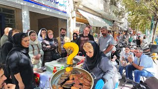The Most Beautiful Street Food Lady In Tehran, Iran