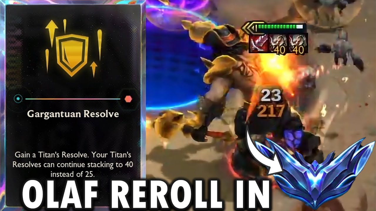 OLAF REROLL COMP IN DIAMOND ELO | TFT SET 10 | THE BEST COMP TFT SET 10 ...