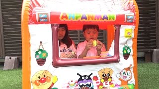 アンパンマン おもちゃ おうち パン工場 おおきなハウス お料理したよ♫ Anpanman Play House Bread factory
