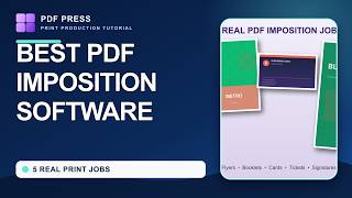 Best PDF Imposition Software: 5 Real Print Jobs in PDF Press