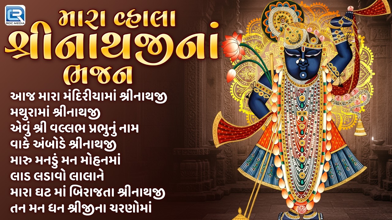 Non Stop Shrinathji Na Bhajan | મારા વ્હાલા શ્રીનાથજીના ભજન | Shrinathji Popular Bhajan Collection
