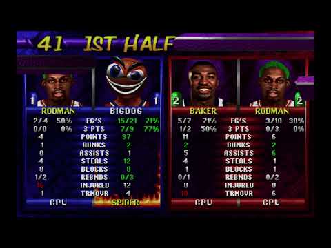 DUELING RODMANS! 😲 NBA Maximum Hangtime (Arcade) - Bulls v Bucks 🏀