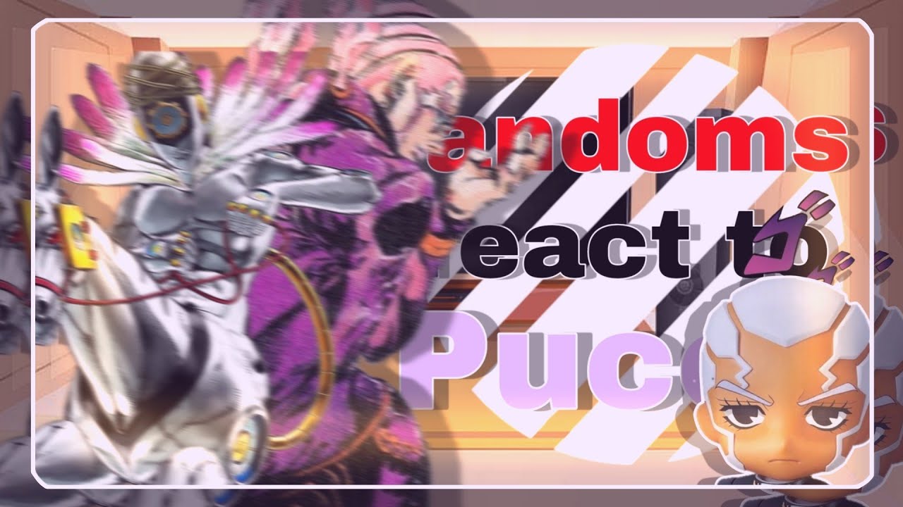 •|| 🌄 ||• Fandoms react to Enrico Pucci {• 5/8 || No Ships || 🇧🇷 // 🇺🇲 •} •|| 🌌 ||•