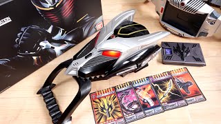 リュウガサバイブもできる!プレバン限定 CSMブラックドラグバイザー レビュー!2018年版CSMアドベントカードに対応!単体でVバックル連動セリフも鳴るぞー!仮面ライダーリュウガ/龍騎