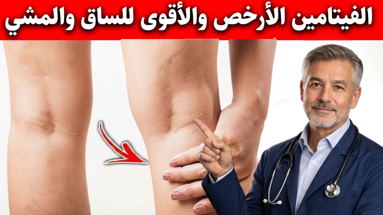 بعد الستين أو السبعين… فيتامين ضروري لاستعادة قوة الساقين