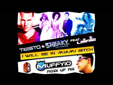 Tiësto \u0026 Sneaky Sound System Feat. LMFAO - I Will Be In Miami Bitch (Muffyio Mash Up Mix)