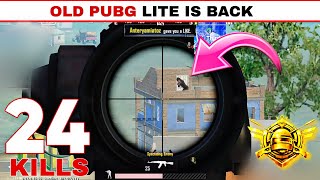 OLD PUBGLITE IS BACK🥰|FULL GAMPLAY SARKAR X|PUBG LITE NEW UPDATE|GUJJARX|LOU WAN|IFJEET GAMPLAY