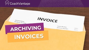 Archiving Invoices | CoachVantage Tutorial